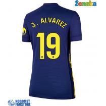 Atletico Madrid Julian Alvarez #19 Gostujuci Dres za Ženska 2025-26 Kratak Rukav